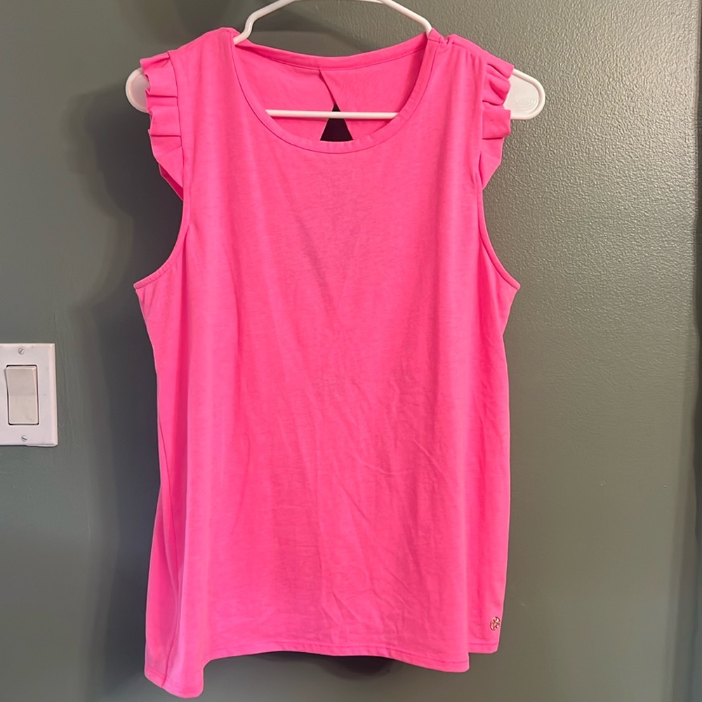 Like new, bright pink, Lilly Pulitzer tank top, size medium.